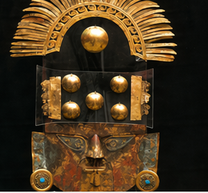 Artefacto de oro precolombino